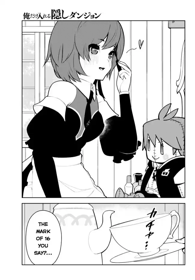 Ore dake Haireru Kakushi Dungeon: Kossori Kitaete Sekai Saikyou Ch. 9