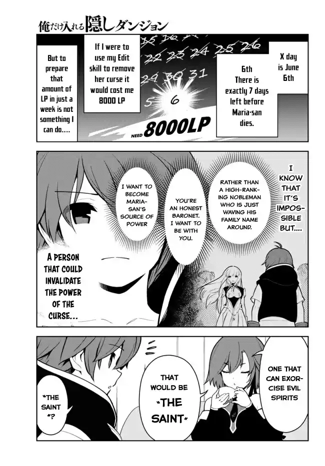 Ore dake Haireru Kakushi Dungeon: Kossori Kitaete Sekai Saikyou Ch. 9