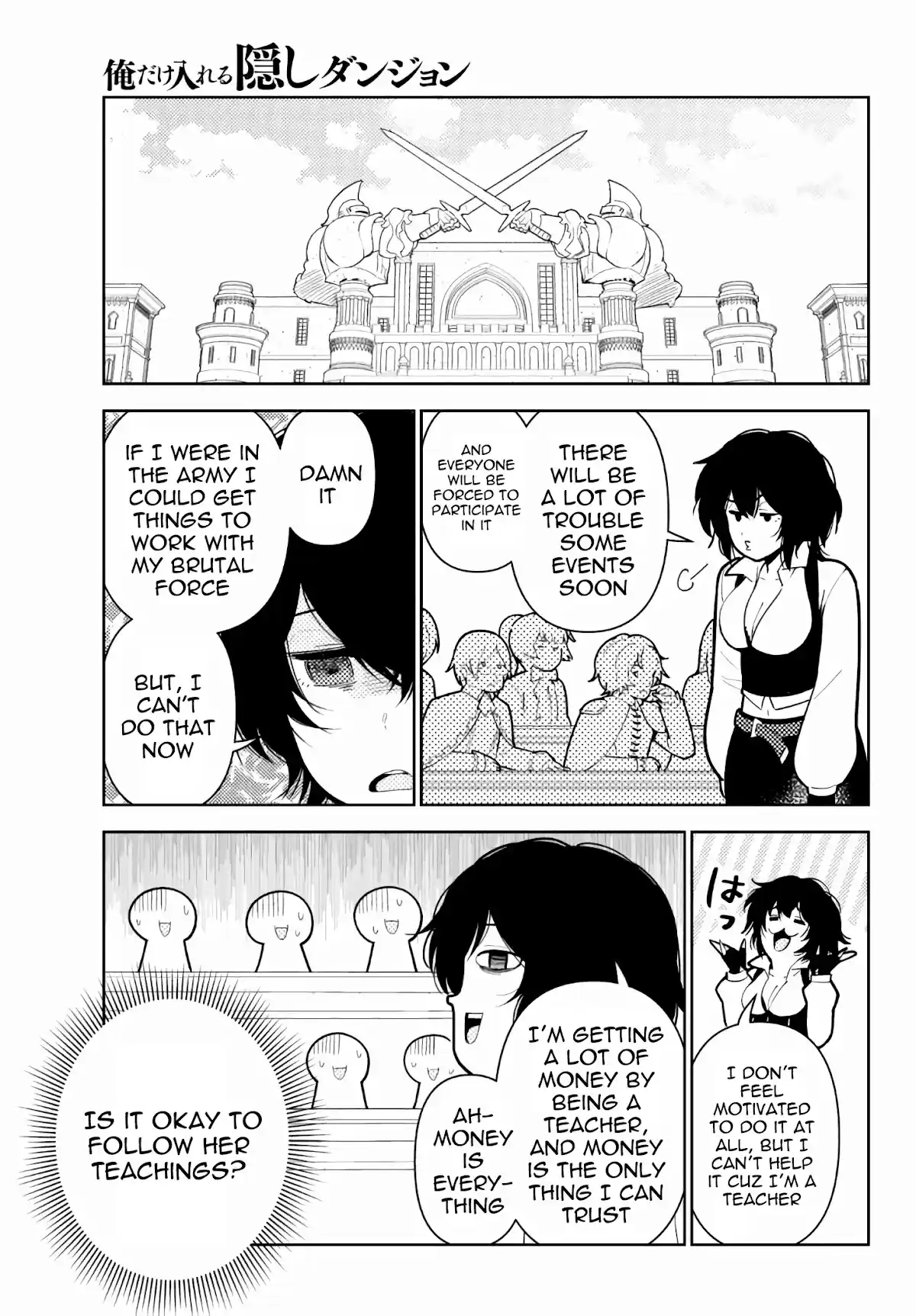 Ore Dake Haireru Kakushi Dungeon: Kossori Kitaete Sekai Saikyou Chapter 63