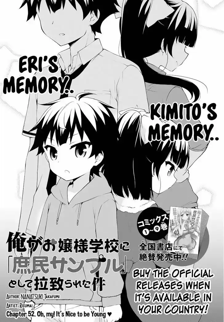 Ore ga Ojou-sama Gakkou ni "Shomin Sample" Toshite Rachirareta Ken 52