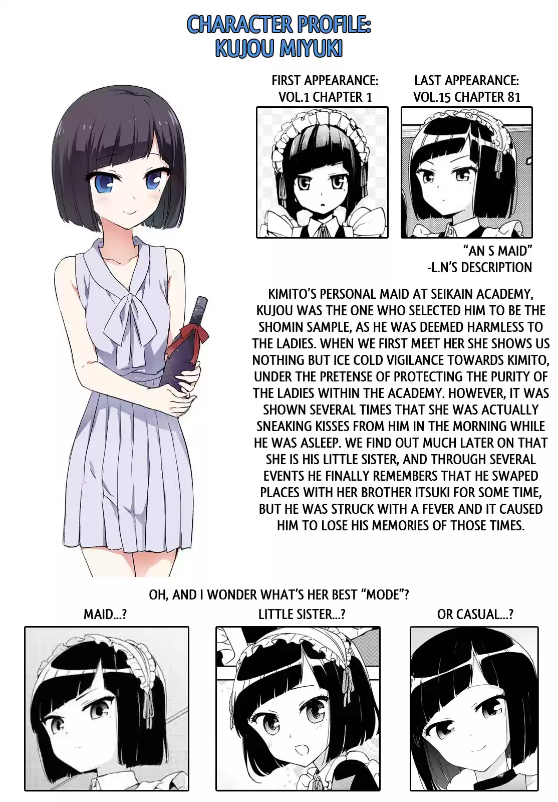 Ore ga Ojou sama Gakkou ni "Shomin Sample" Toshite Rachirareta Ken Vol. 15 Ch. 81.5 Extra Chapter