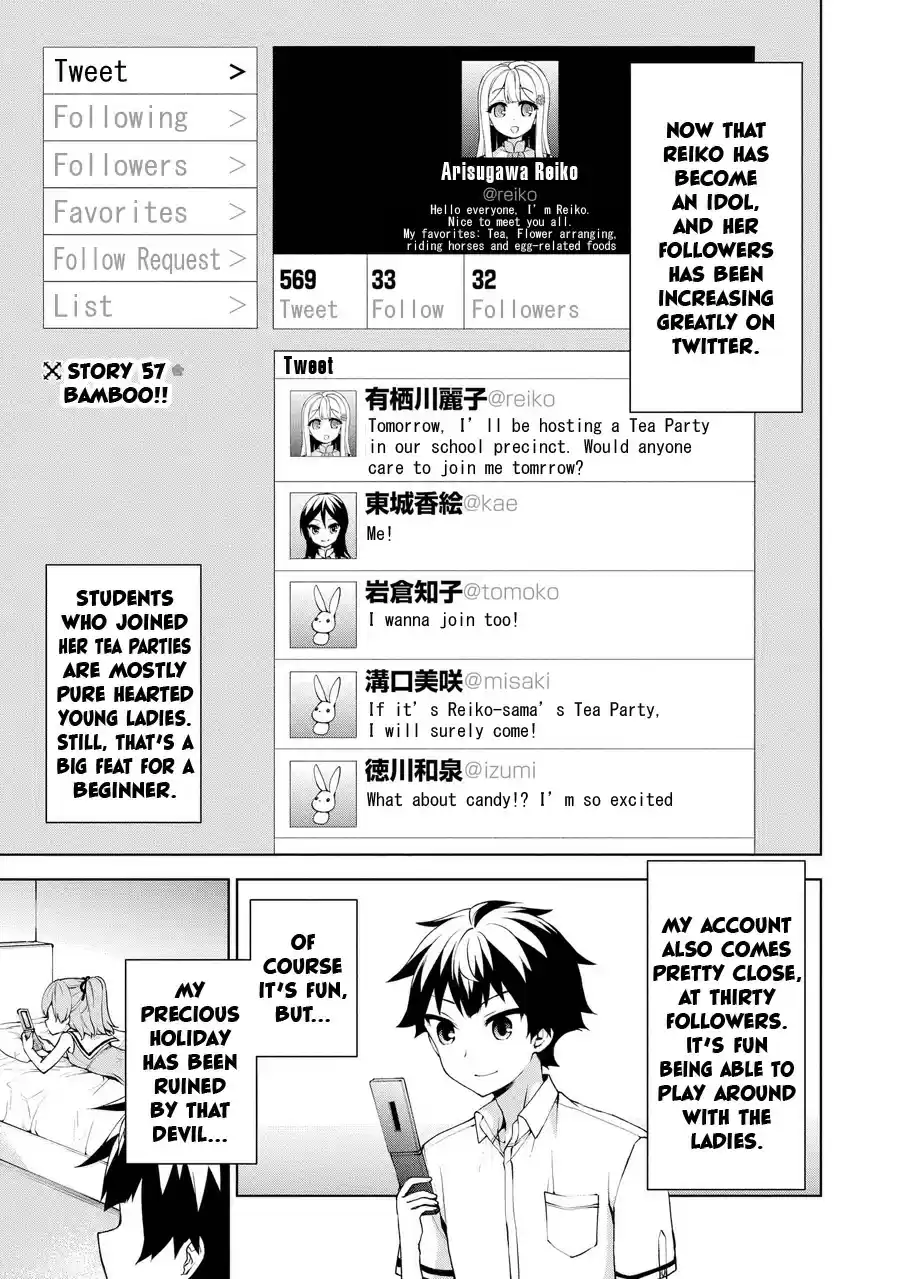 Ore ga Ojou-sama Gakkou ni "Shomin Sample" Toshite Rachirareta Ken vol.11 ch.57