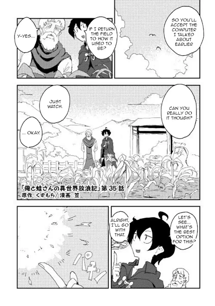 Ore to Kawazu san no Isekai Hourouki Ch. 35