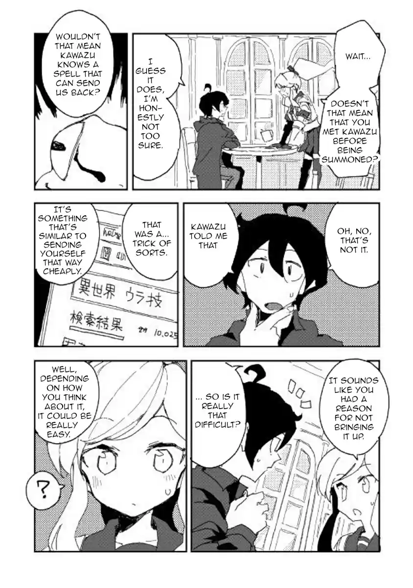 Ore to Kawazu san no Isekai Hourouki Ch. 35