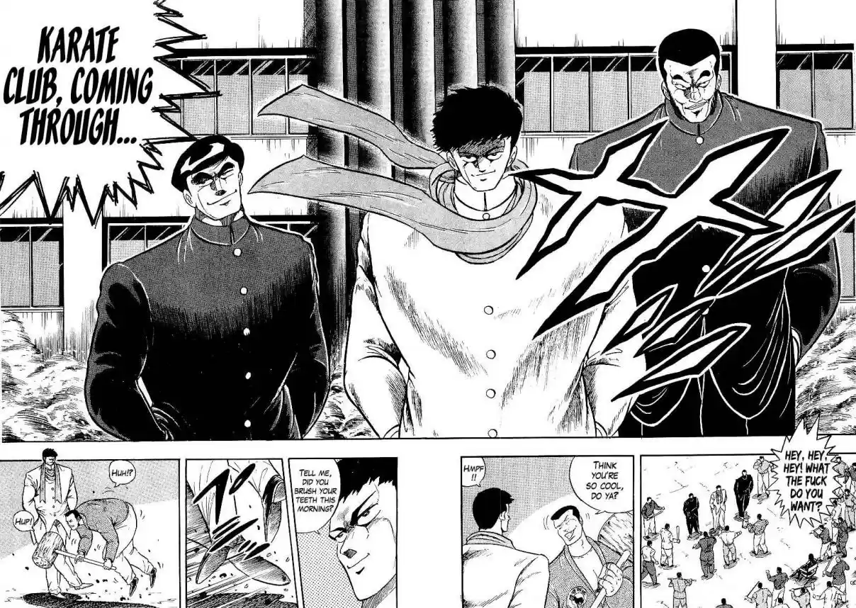 Osu!! Karate Bu Vol. 20 Ch. 208 3 vs. 200