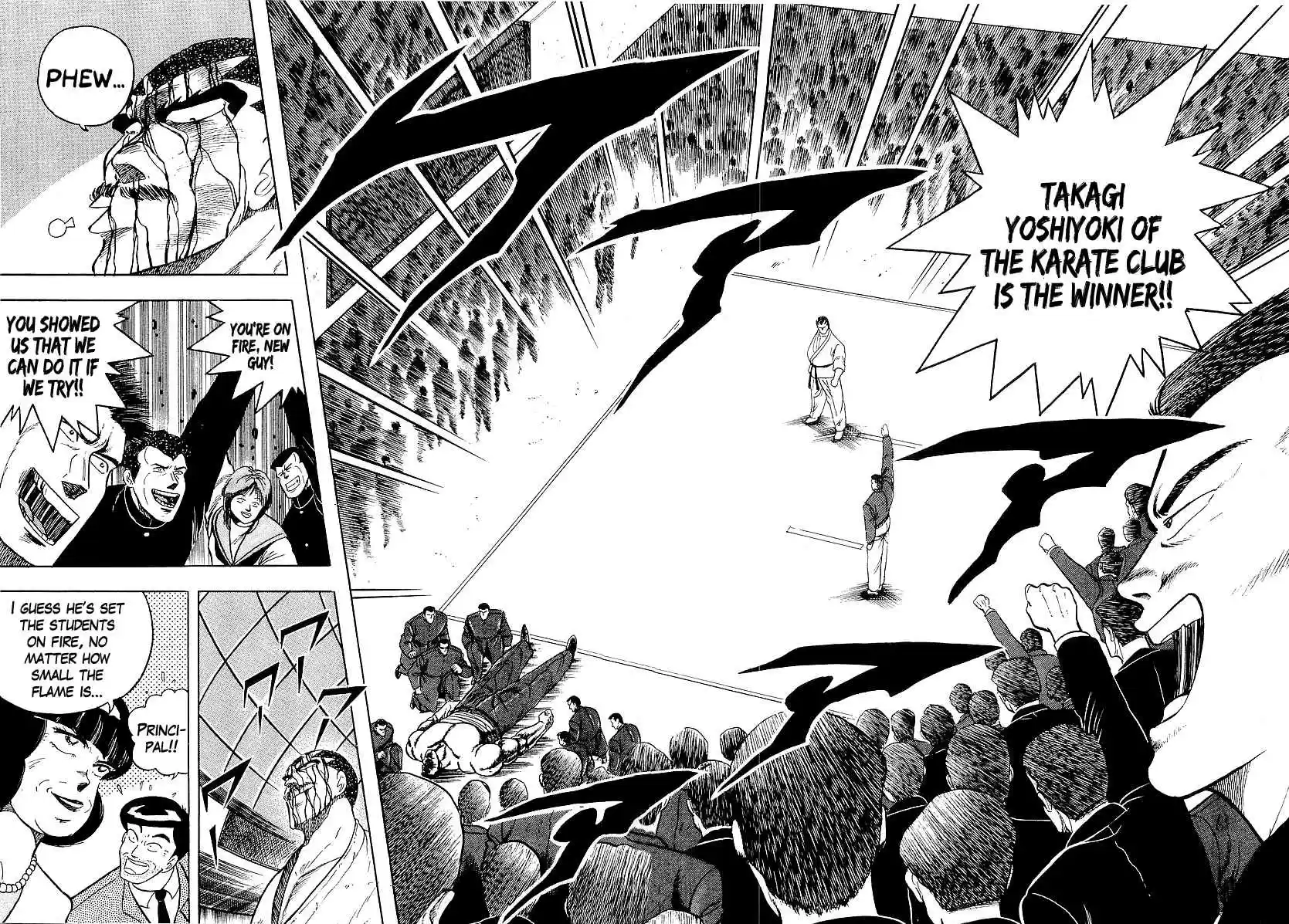 Osu!! Karate Bu Vol.17 Ch.173