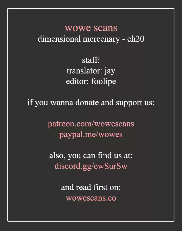 Other World Warrior Chapter 20