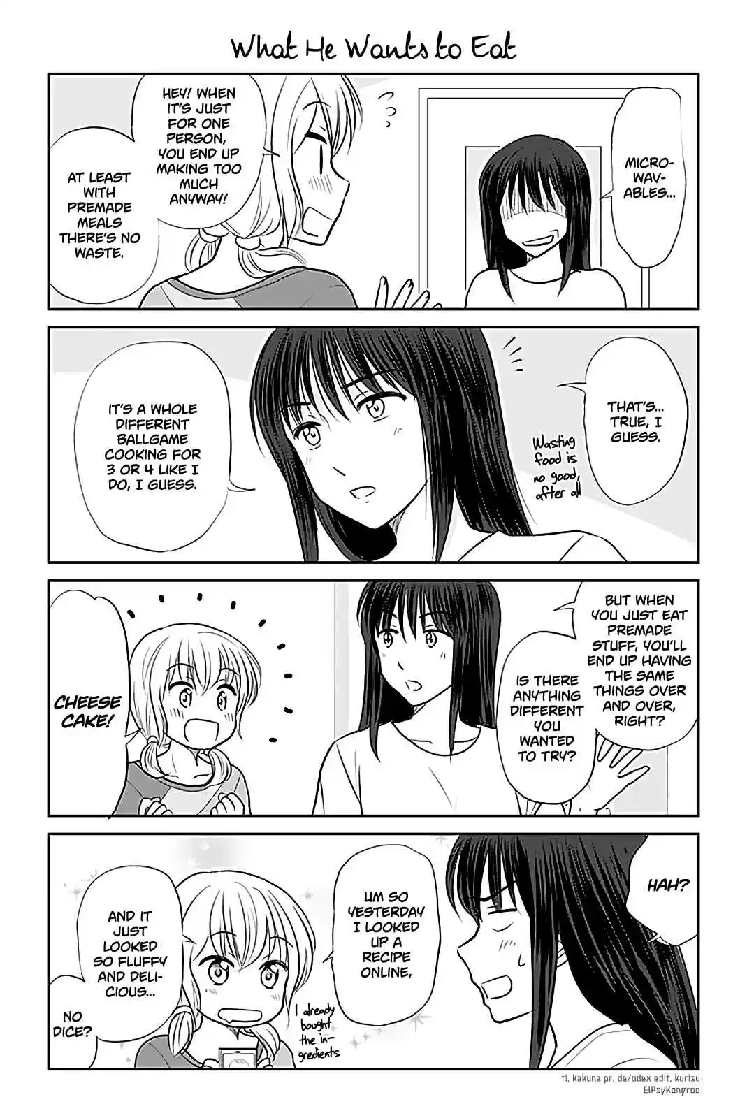 Otome Danshi ni Koisuru Otome Vol. 3 Ch. 299 What He Wants to Eat