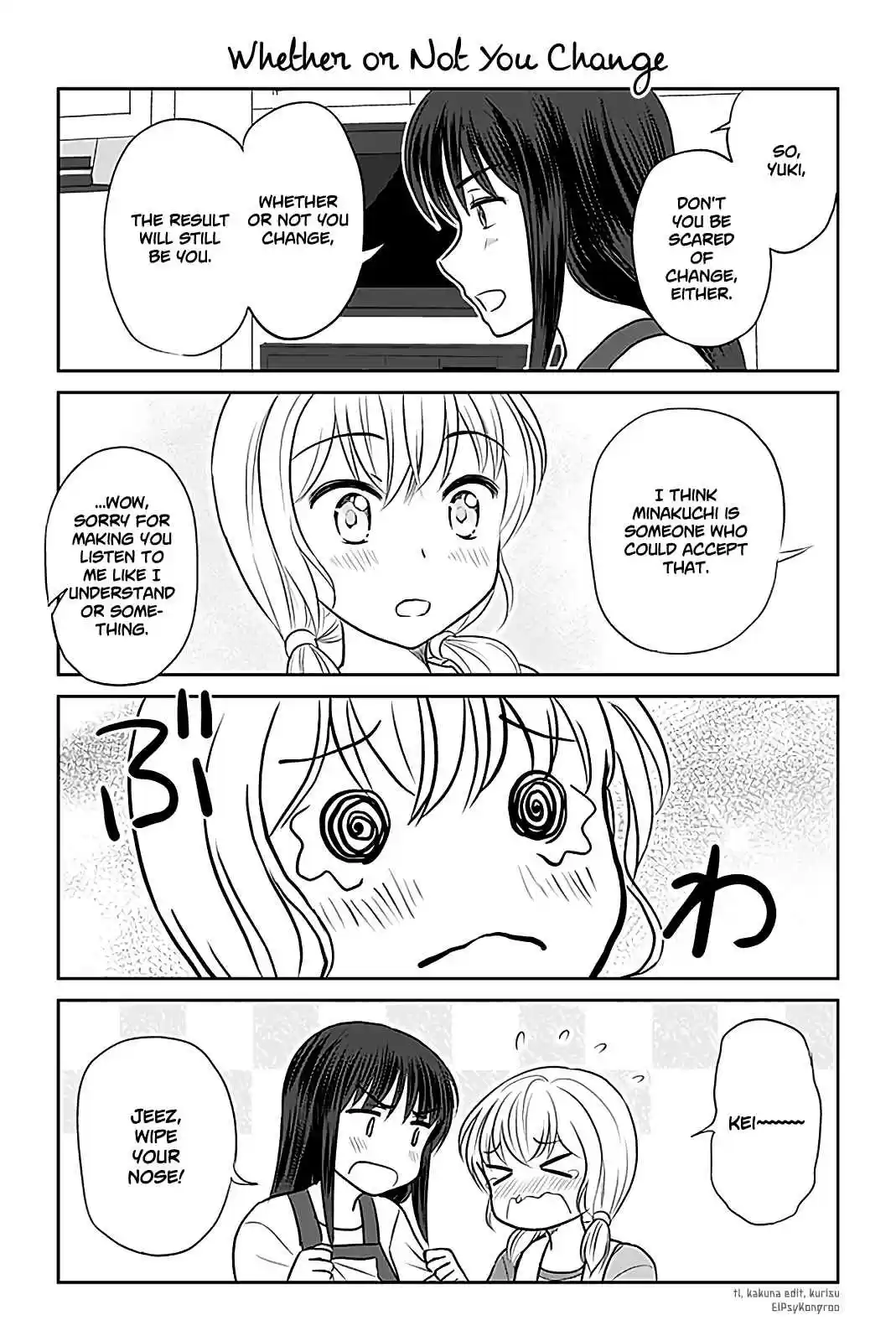 Otome Danshi ni Koisuru Otome Vol. 3 Ch. 308 Whether or Not You Change