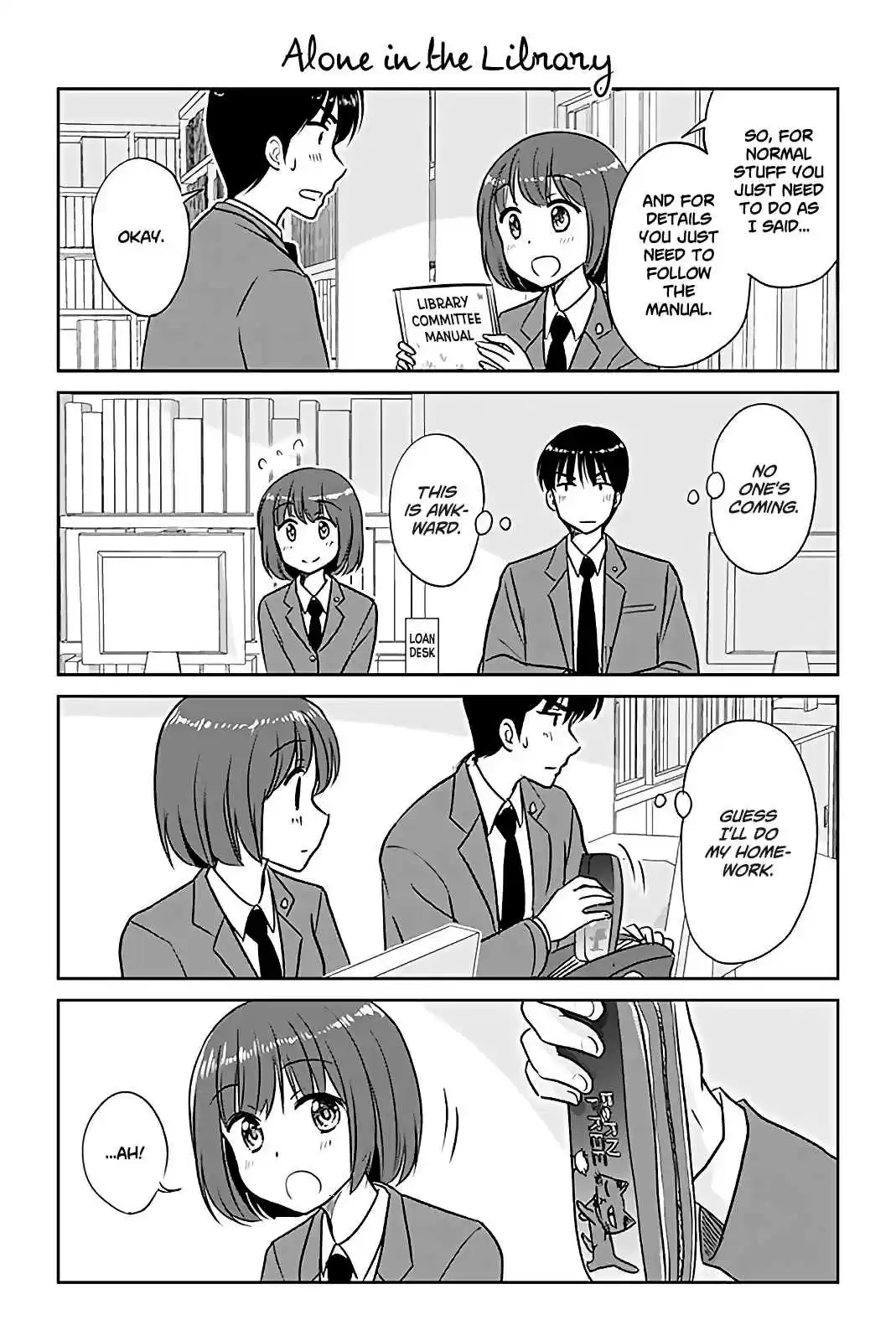 Otome Danshi ni Koisuru Otome Vol. 3 Ch. 319 Alone in the Library