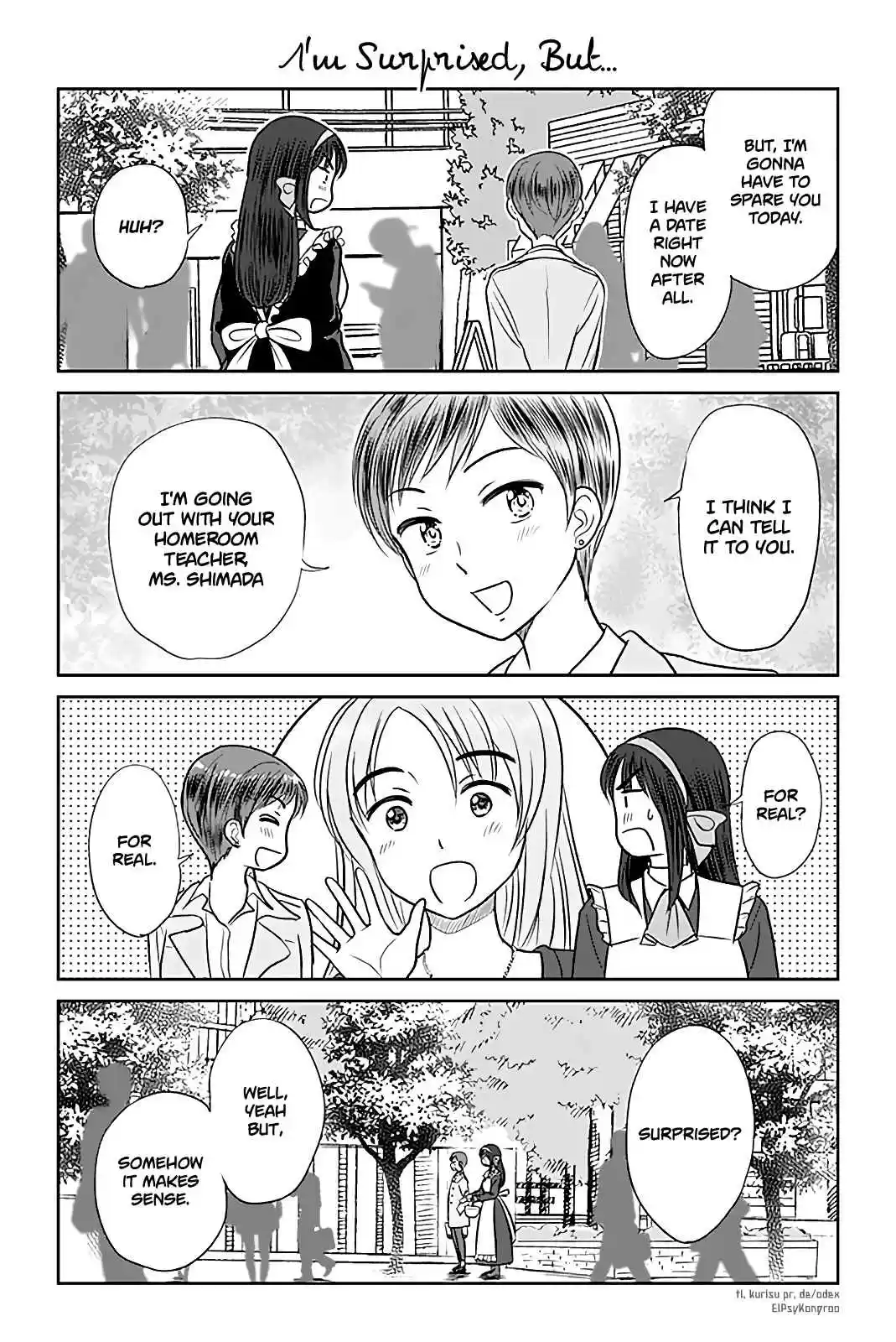 Otome Danshi ni Koisuru Otome Vol. 3 Ch. 330 I'm Surprised, But...