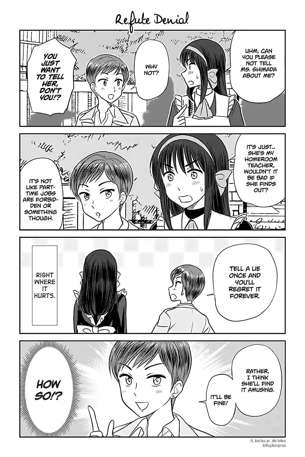 Otome Danshi ni Koisuru Otome Vol. 3 Ch. 331 Refute Denial