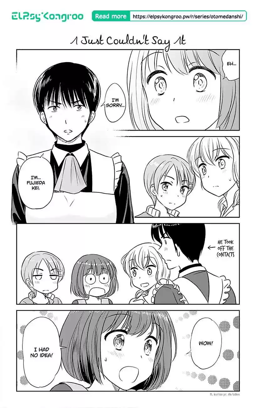 Otome Danshi ni Koisuru Otome Vol. 3 Ch. 344 I Just Couldn't Say It