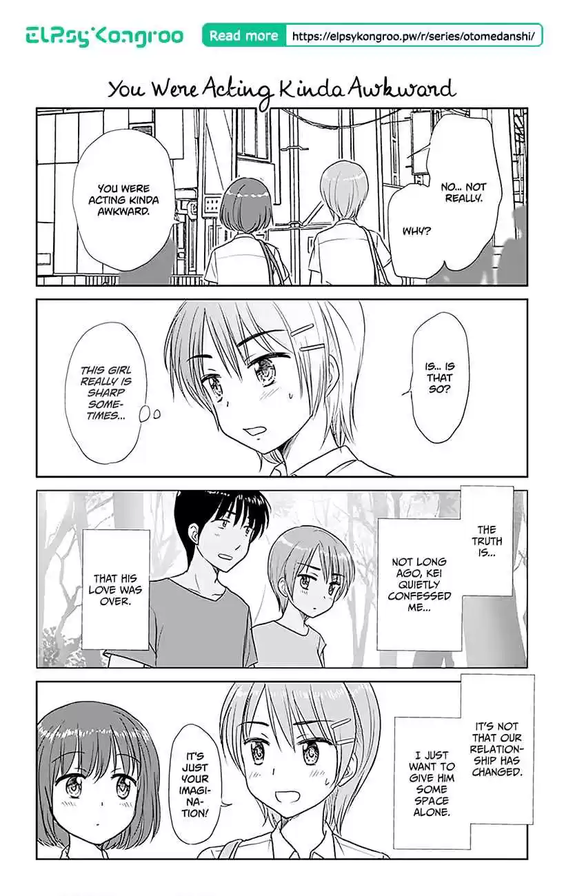 Otome Danshi ni Koisuru Otome Vol. 4 Ch. 364 You Were Acting Kinda Awkward