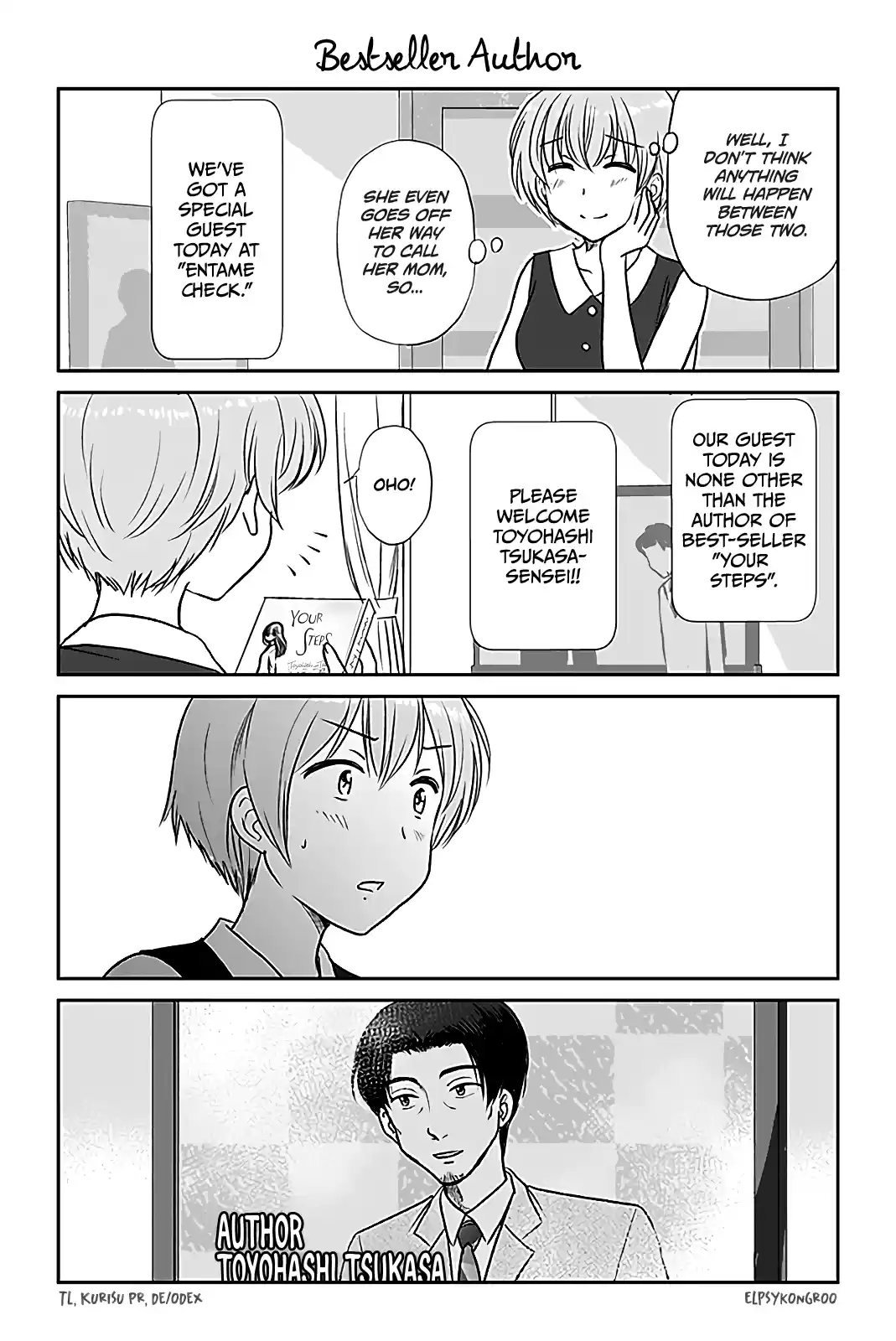 Otome Danshi ni Koisuru Otome Vol. 4 Ch. 383 Bestseller Author