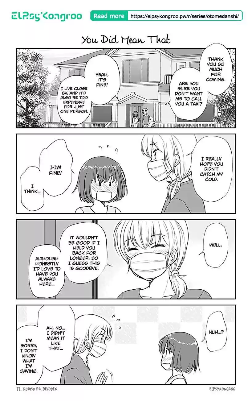 Otome Danshi ni Koisuru Otome Vol. 4 Ch. 396 You Did Mean That