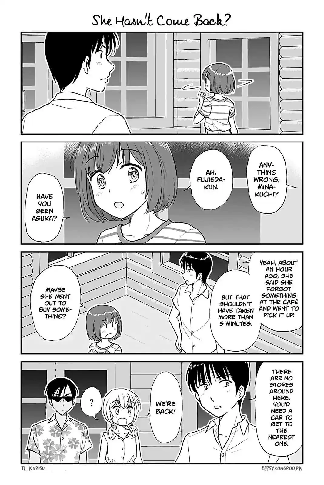 Otome Danshi ni Koisuru Otome Vol. 4 Ch. 413 She Hasn't Come Back?