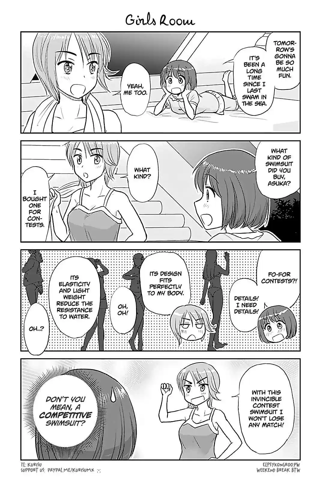 Otome Danshi ni Koisuru Otome Vol. 4 Ch. 422 Girls Room