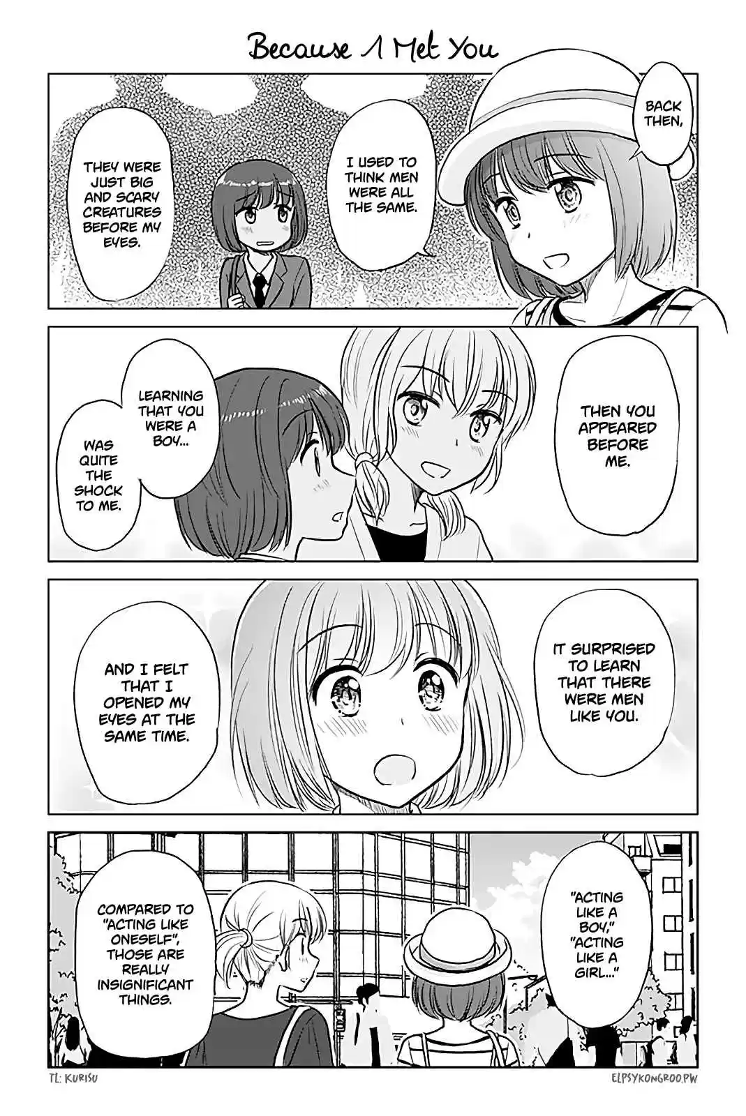 Otome Danshi ni Koisuru Otome Vol. 4 Ch. 435 Because I Met You