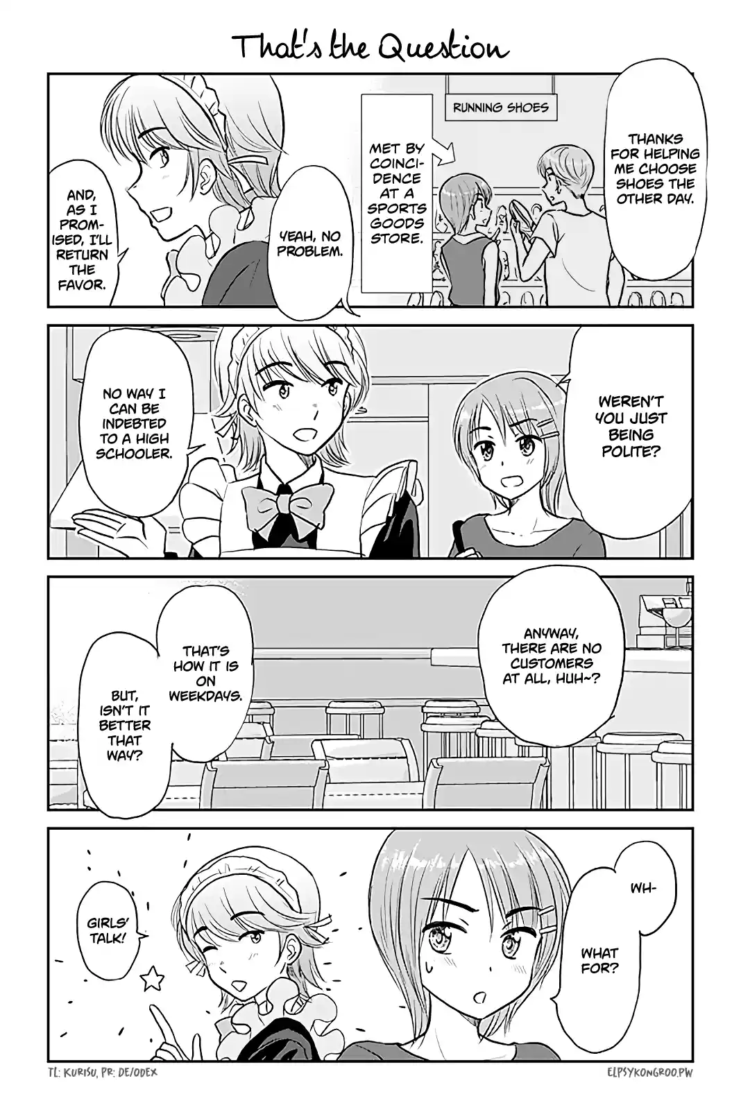 Otome Danshi ni Koisuru Otome Vol. 4 Ch. 445 That's the Question