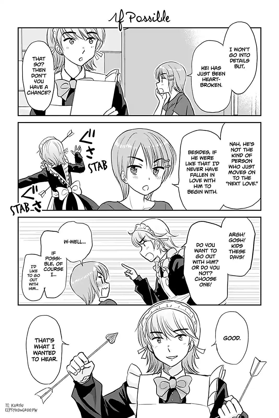 Otome Danshi ni Koisuru Otome Vol. 4 Ch. 446 If Possible