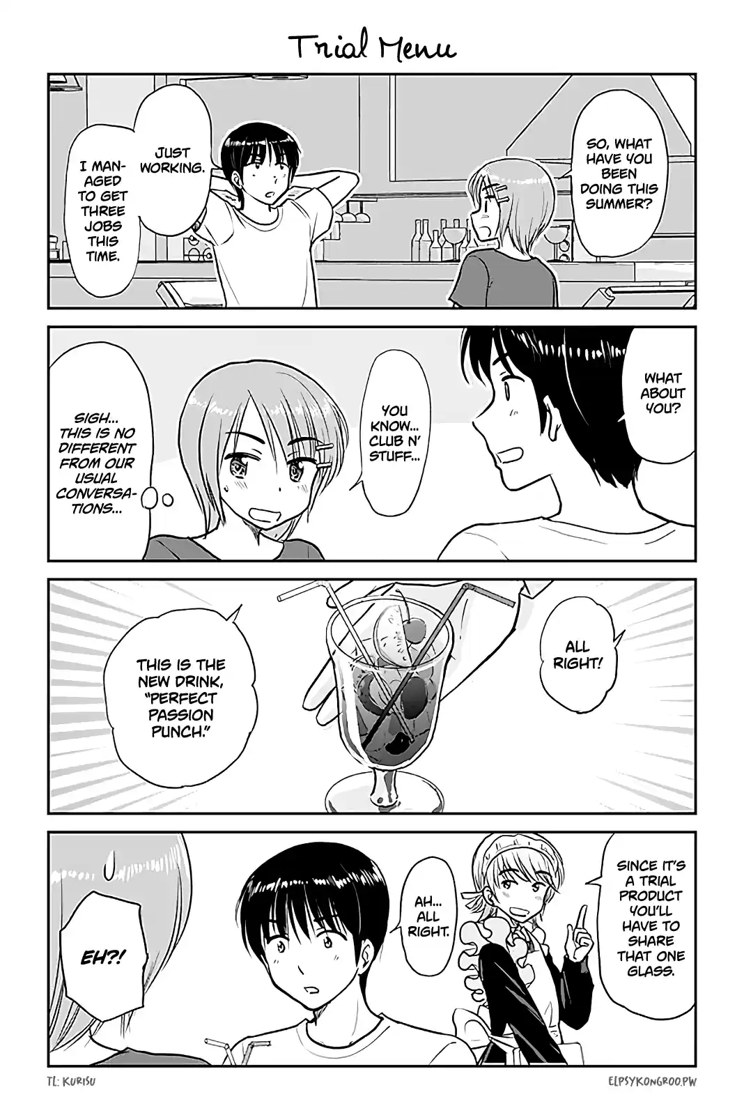 Otome Danshi ni Koisuru Otome Vol. 4 Ch. 450 Trial Menu