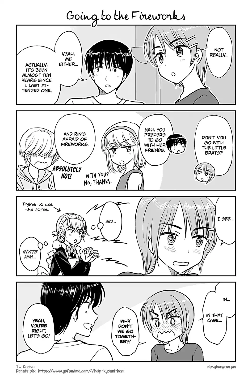 Otome Danshi ni Koisuru Otome Vol. 4 Ch. 453 Going to the Fireworks