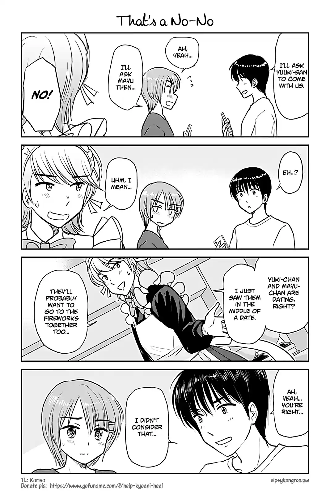 Otome Danshi ni Koisuru Otome Vol. 4 Ch. 454 That's a No No