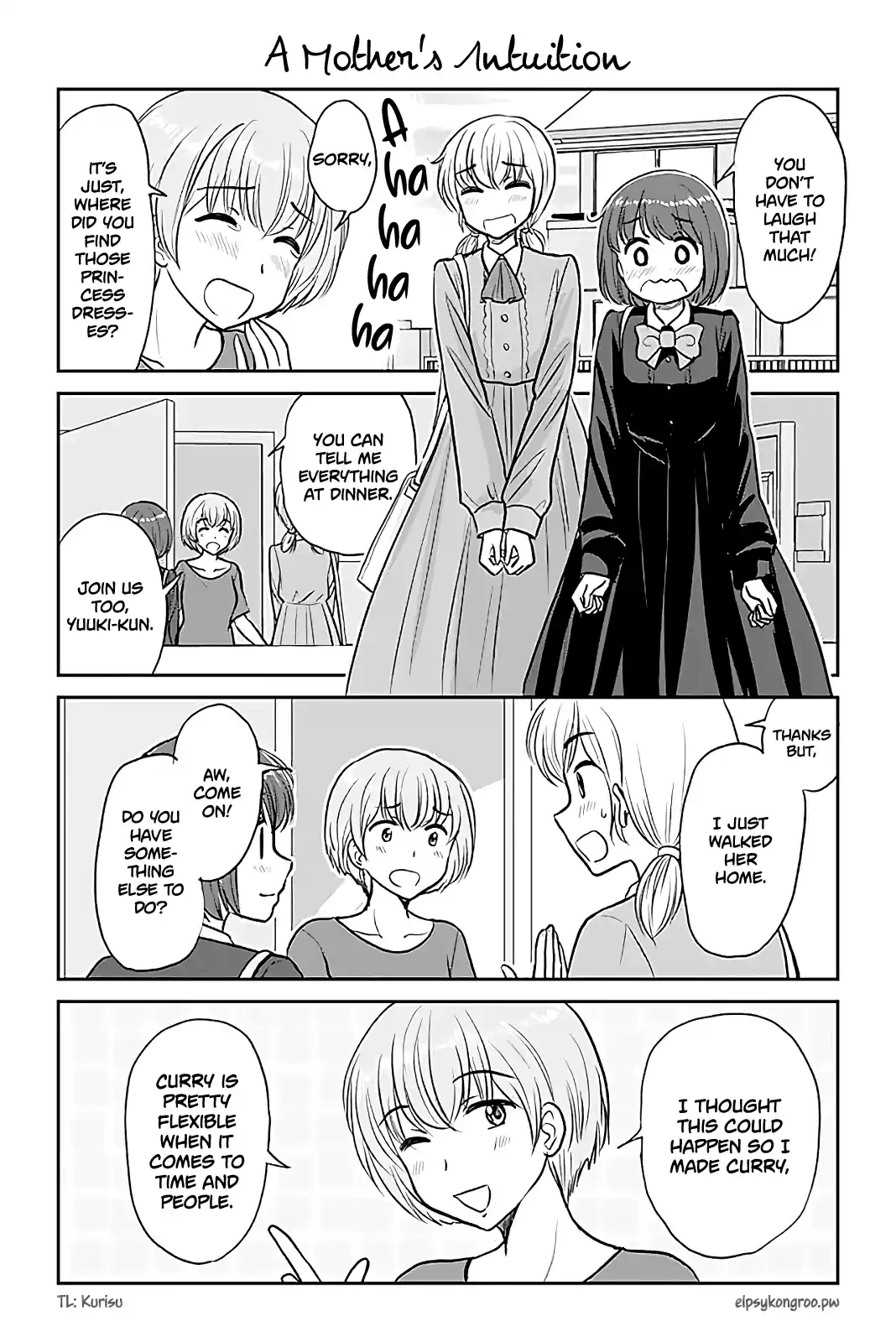 Otome Danshi ni Koisuru Otome Vol. 4 Ch. 456 A Mother's Intuition