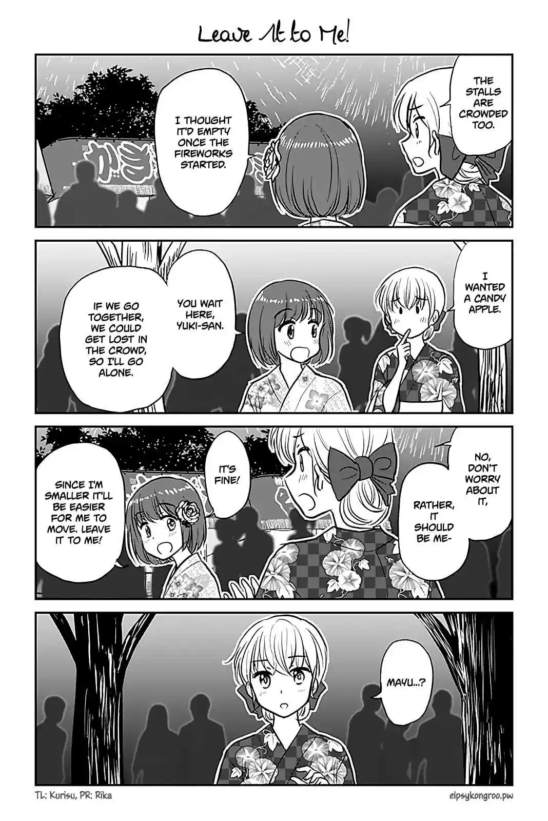 Otome Danshi ni Koisuru Otome Vol. 4 Ch. 467 Leave It to Me!