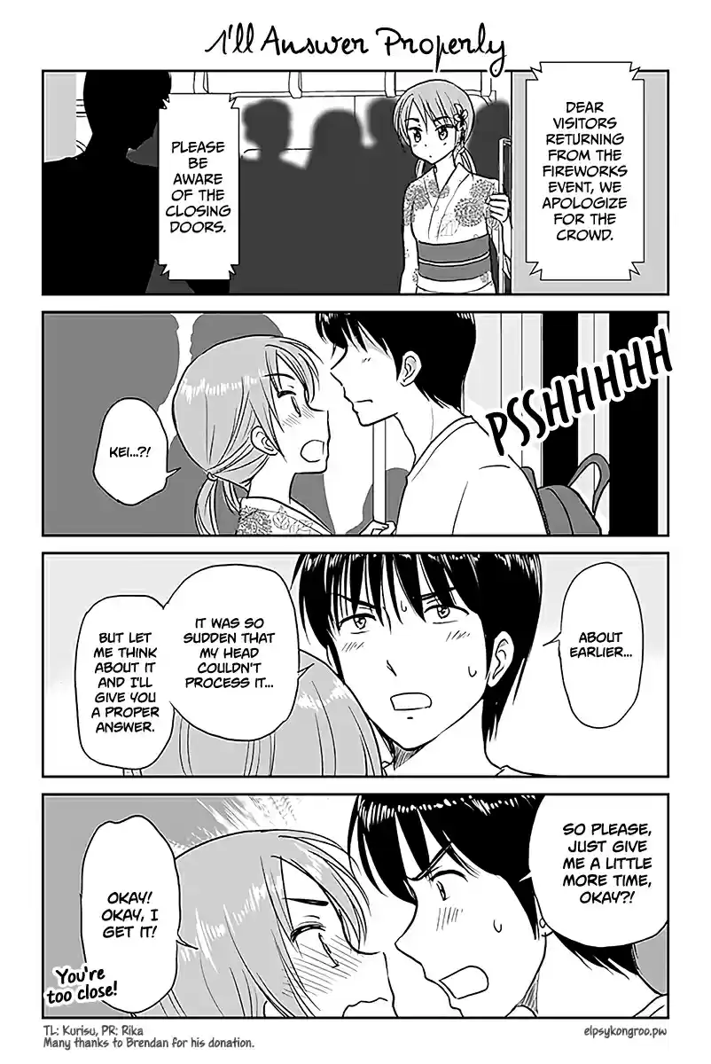 Otome Danshi ni Koisuru Otome Vol. 5 Ch. 489 I'll Answer Properly