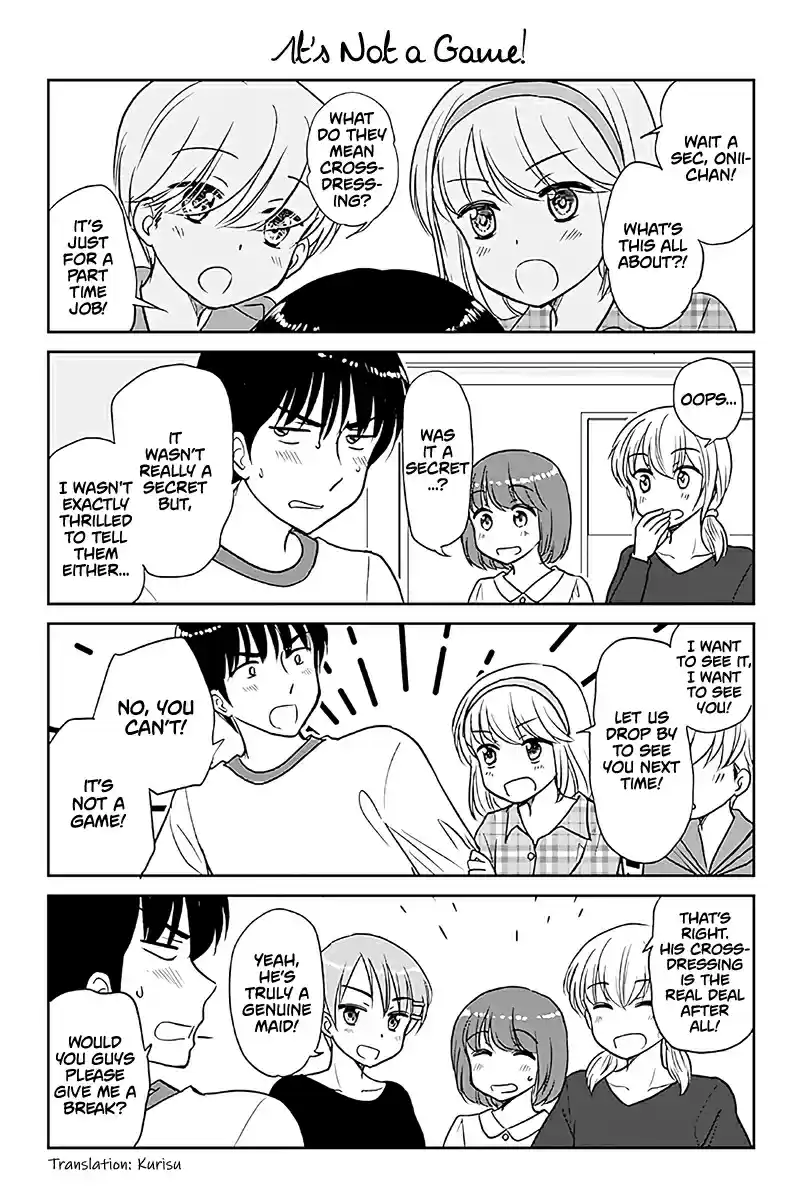 Otome Danshi ni Koisuru Otome Vol. 5 Ch. 582 It's Not a Game