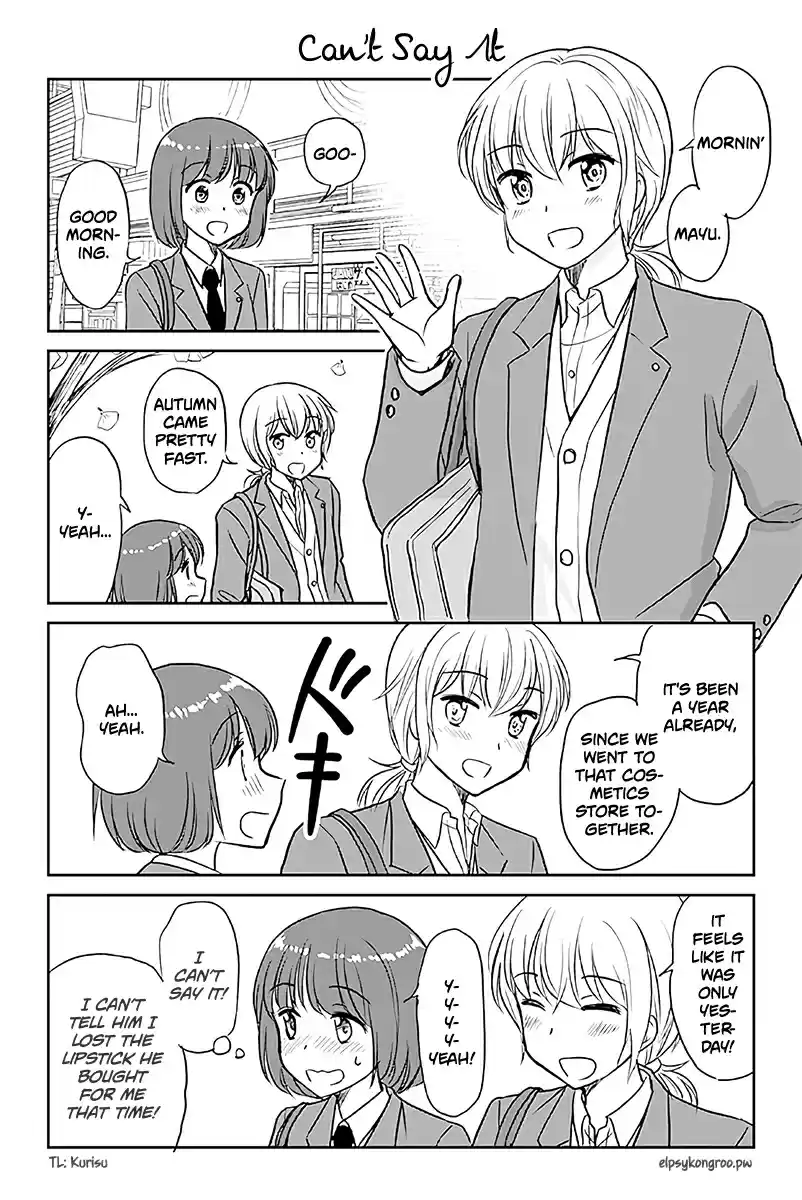 Otome Danshi ni Koisuru Otome Vol. 6 Ch. 561 Can't Say It