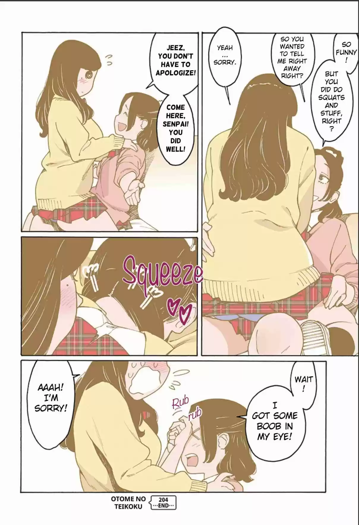 Otome no Teikoku Vol. 15 Ch. 204 Senpai gets praised