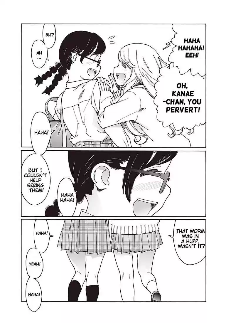 Otome no Teikoku Vol. 9 Ch. 116 Kanae, Haruka, and the Big Earthworm / Kaoru Waiting at the Entrance / Happy Return Home