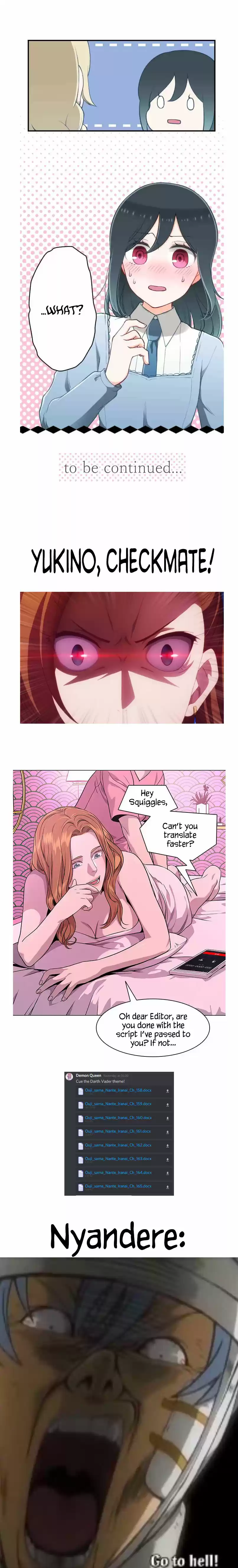 Ouji sama Nante Iranai Ch. 153 A Strange Sensation