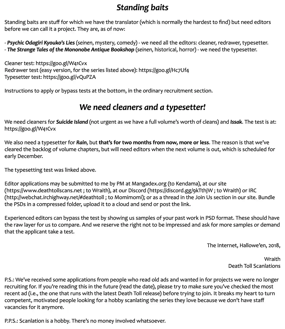 Ouroboros Vol. 20 Ch. 115 Encounter