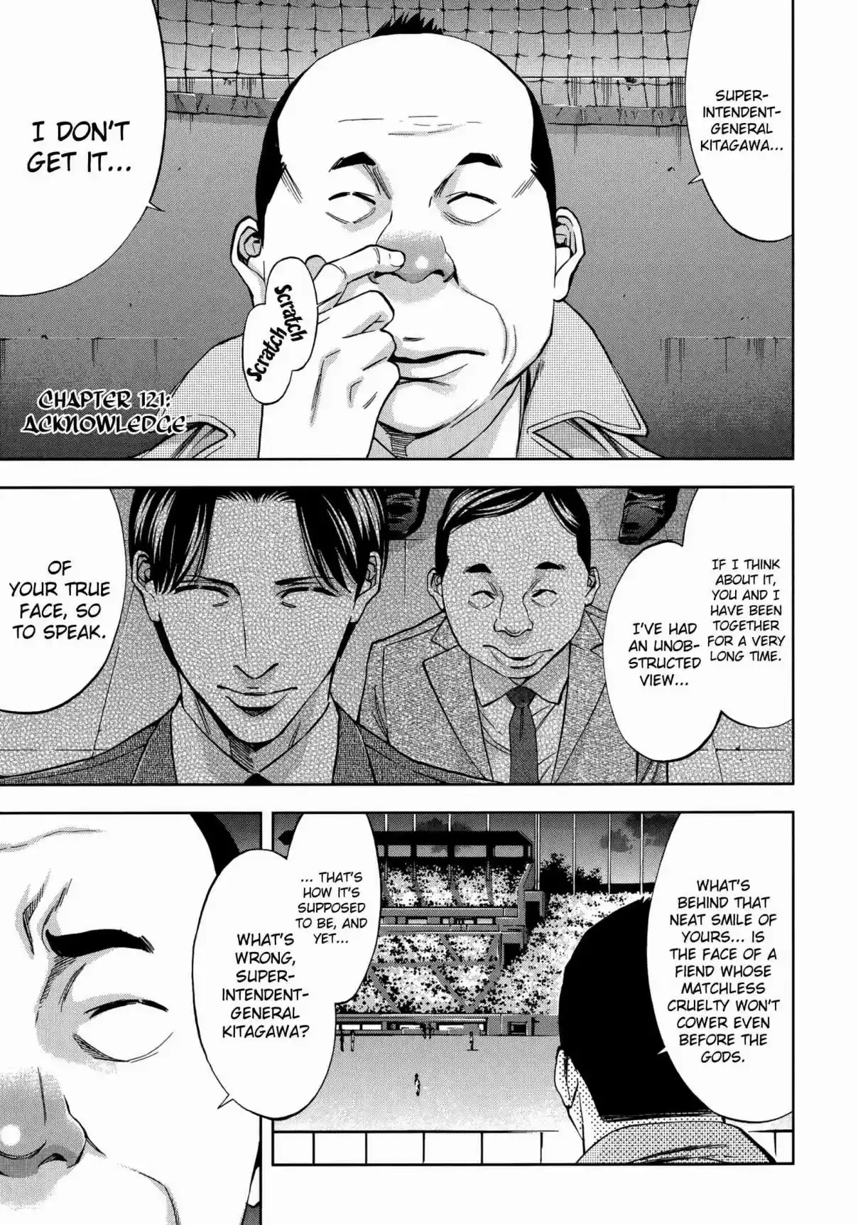 Ouroboros Vol. 21 Ch. 121 Acknowledge