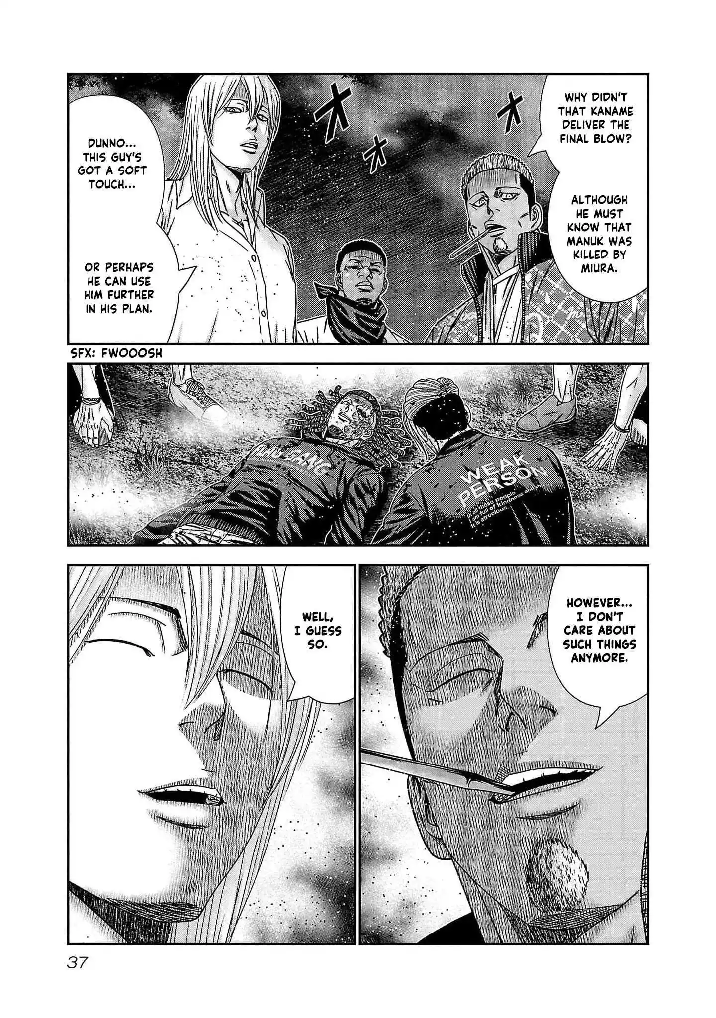 Out (MIZUTA Makoto) Chapter 228