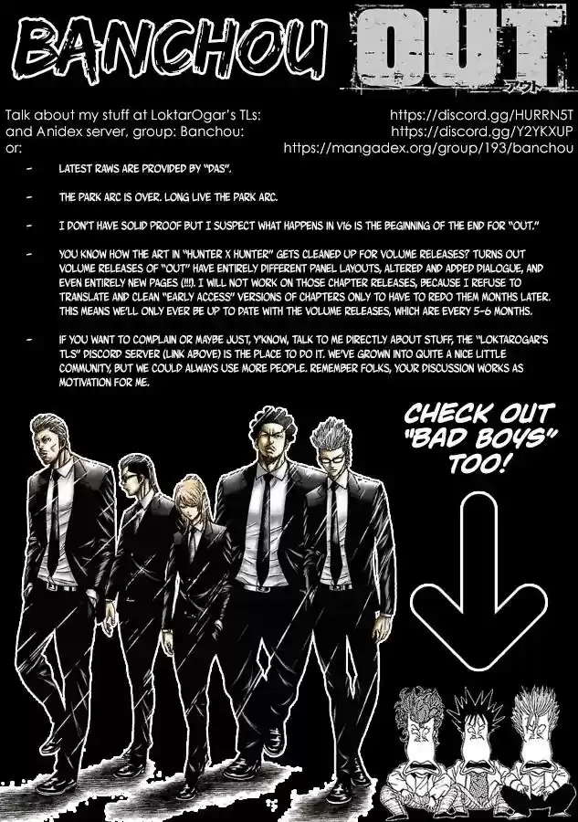 Out (MIZUTA Makoto) Vol.16 Chapter 141