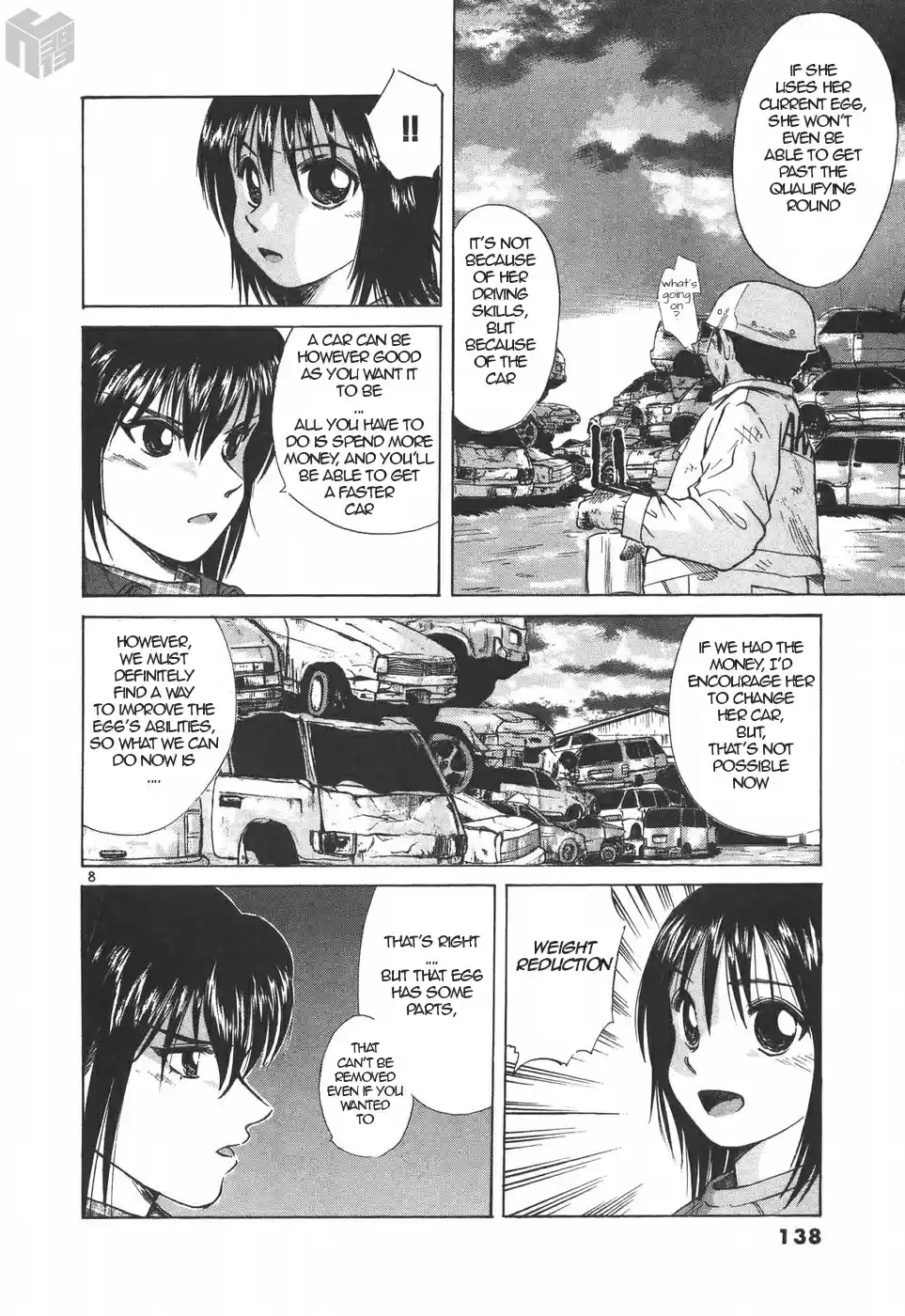 Over Rev! Vol. 17 Ch. 190 Weight Reduction?!