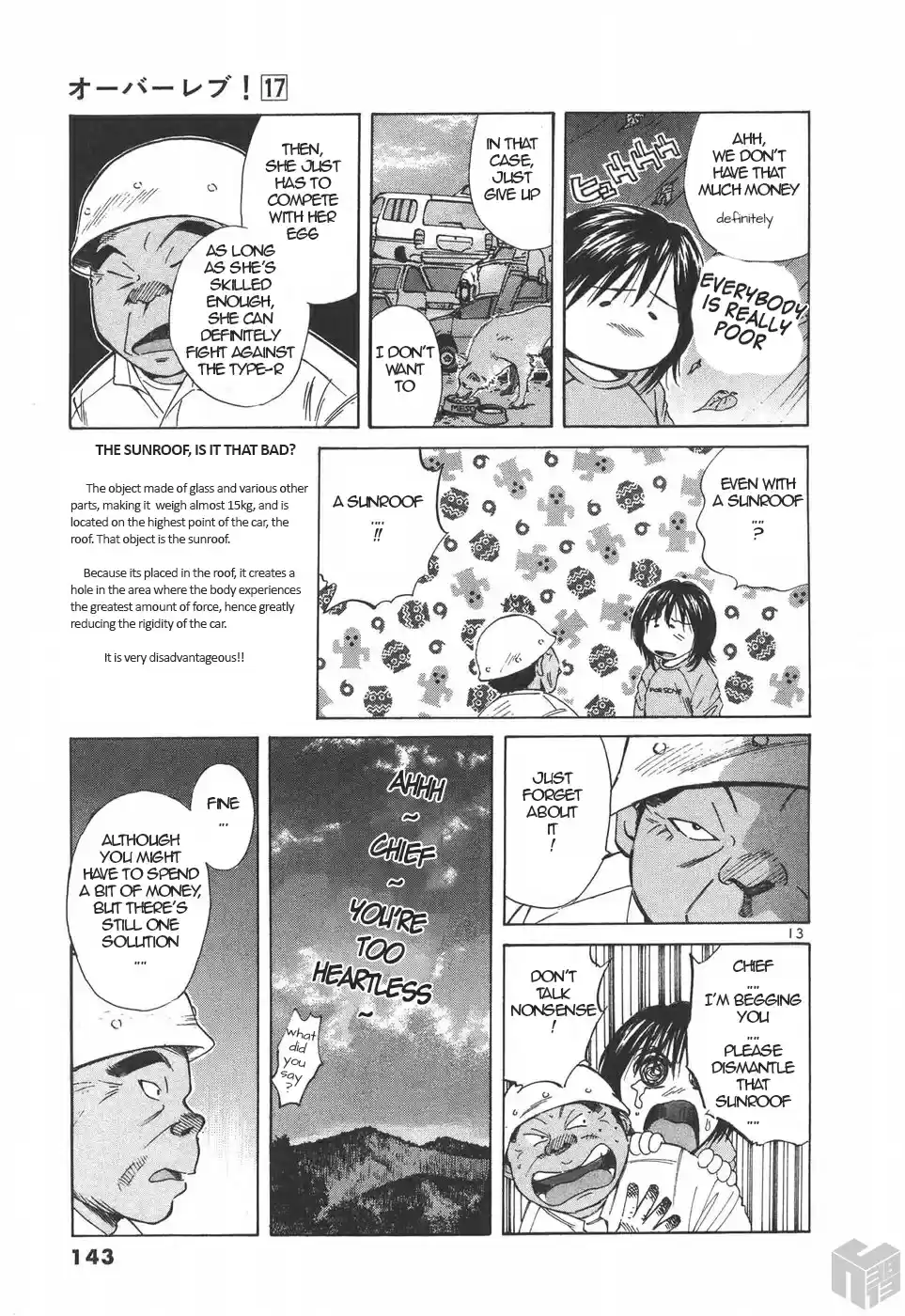 Over Rev! Vol. 17 Ch. 190 Weight Reduction?!