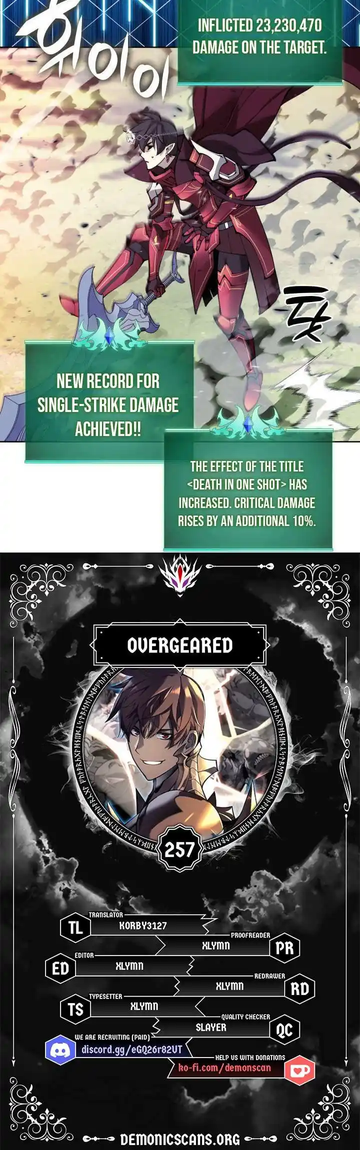 Overgeared (Team Argo) Ch.257