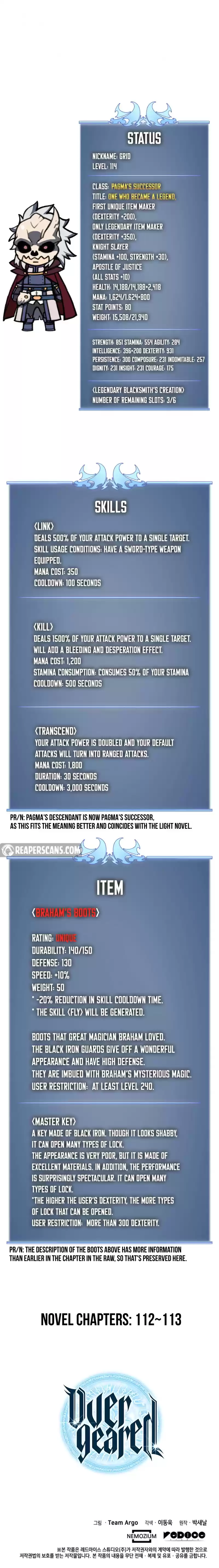 Overgeared (Team Argo) ch.60