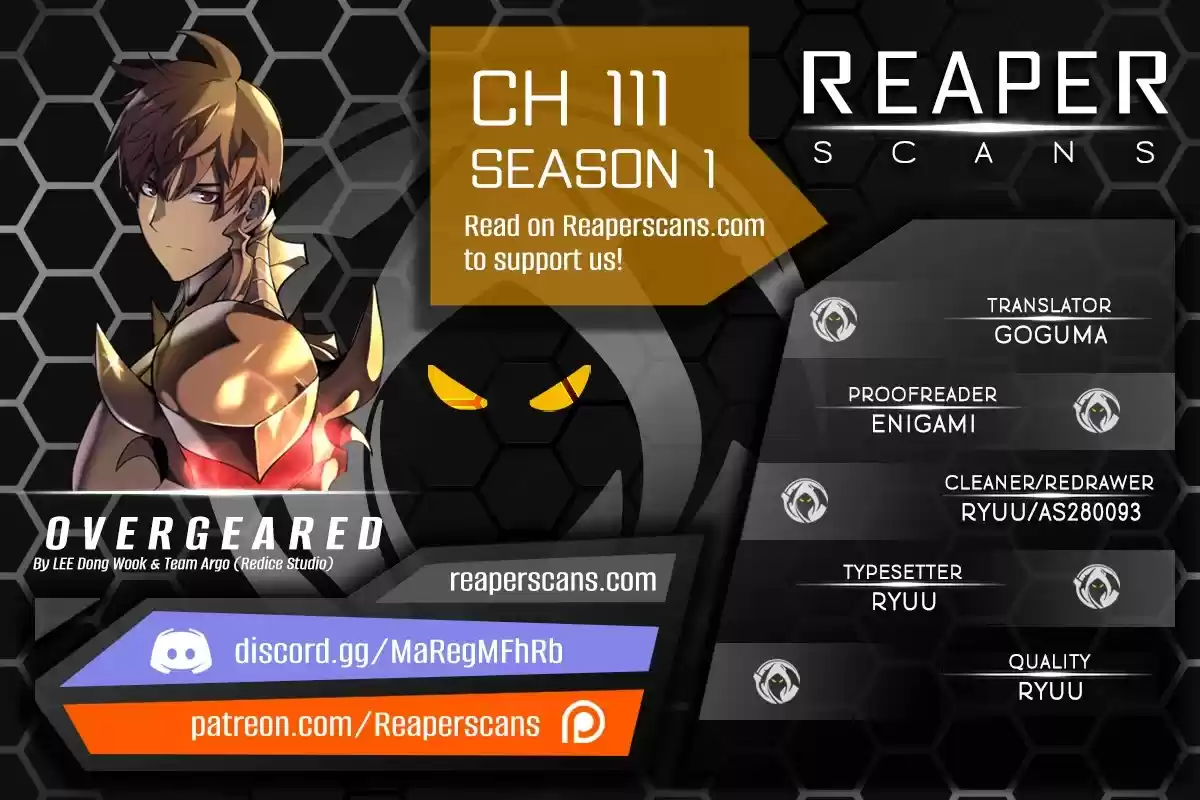 Overgeared (Team Argo) Chapter 111