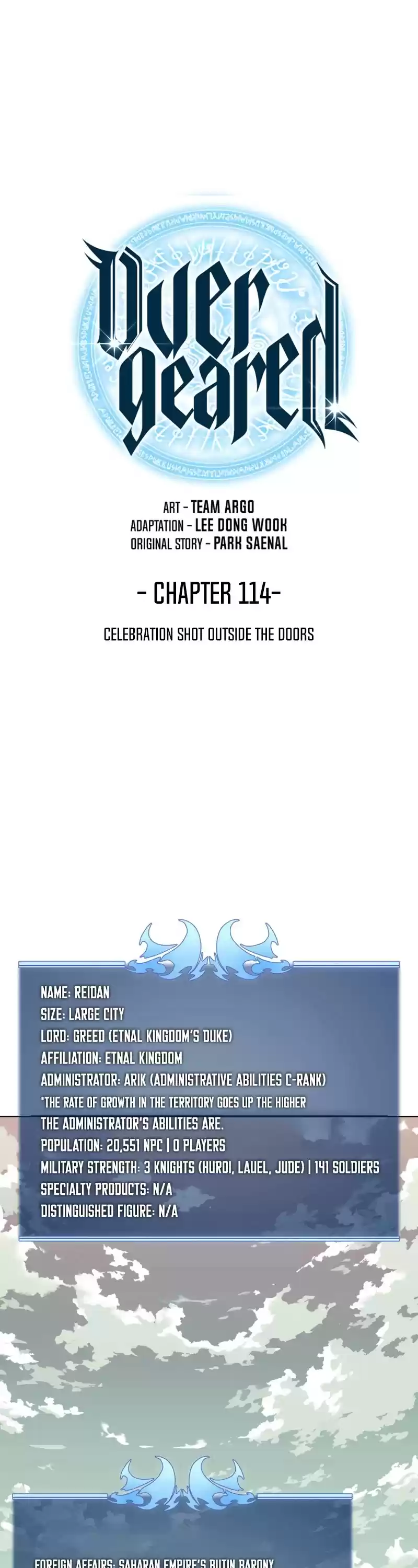 Overgeared (Team Argo) Chapter 114