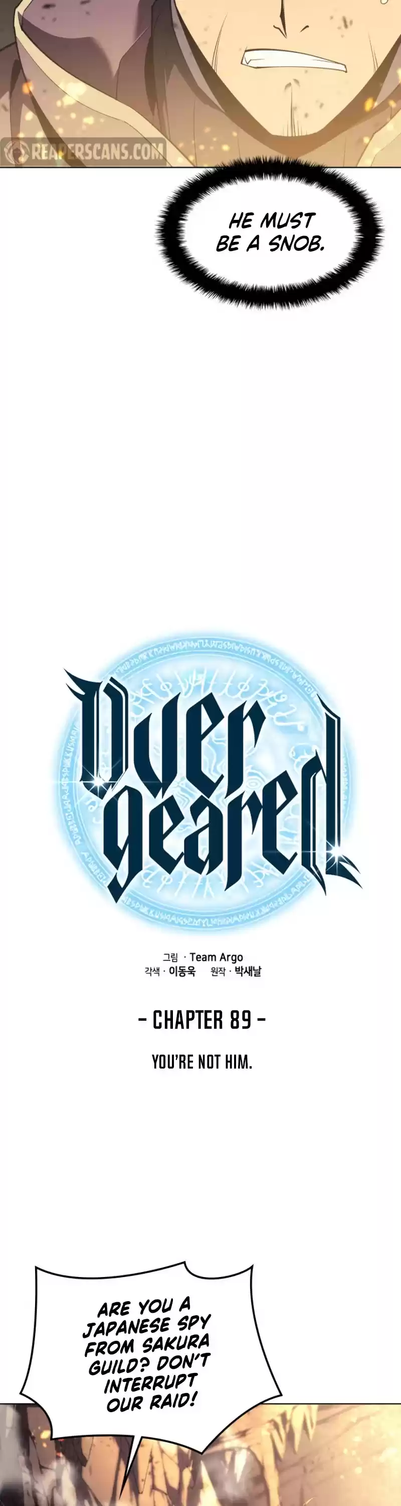 Overgeared (Team Argo) Chapter 89