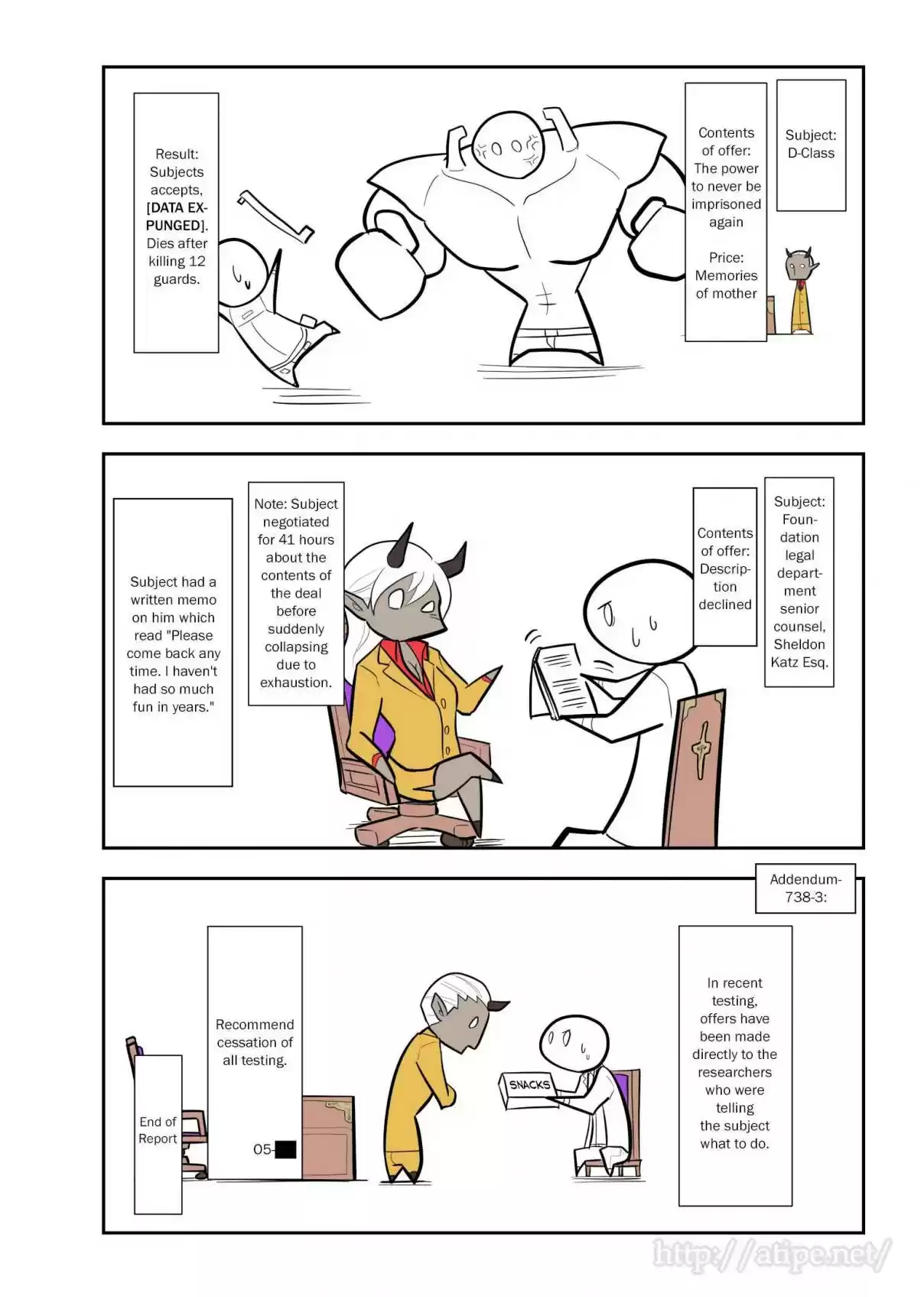 Oversimplified SCP Ch. 103 SCP 738