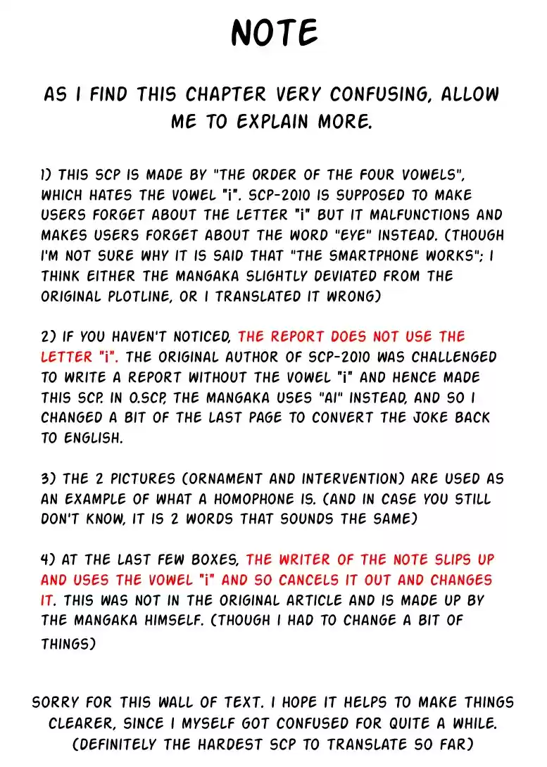 Oversimplified SCP Ch. 160.1 SCP 2010