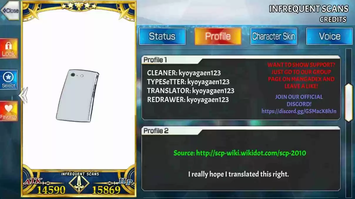 Oversimplified SCP Ch. 160.1 SCP 2010